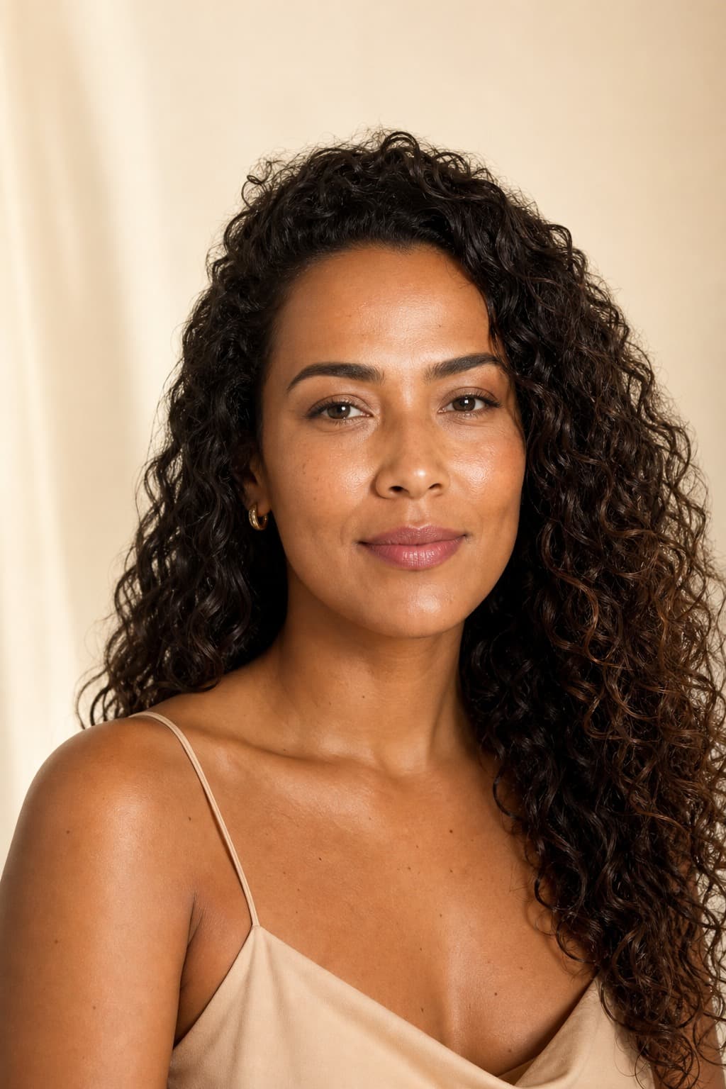 Modelo representando Harmonização facial